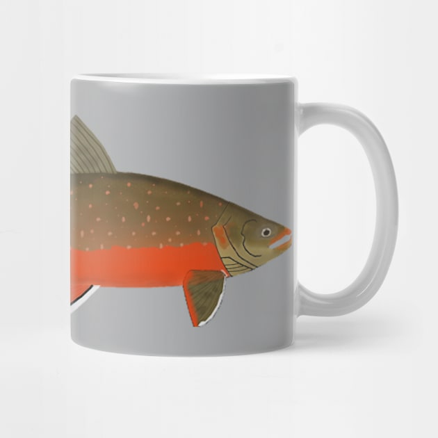 Arctic Char by FishFolkArt